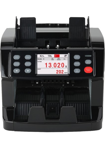 Model-120 para sayma makinesi. (6 ülke, Otomatik tanıma)