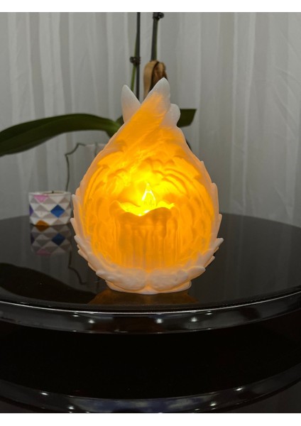 Melek Kanatlı Dekoratif Süs ve Obje, Tealight LED Mum Dahil 11 CMX15,5 cm fiyatları