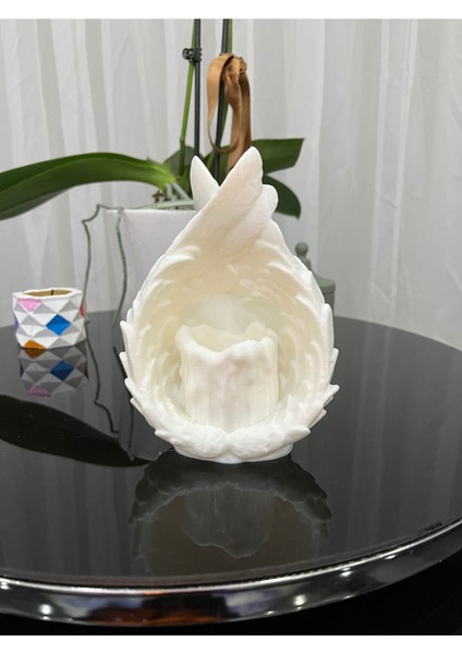 Melek Kanatlı Dekoratif Süs ve Obje, Tealight LED Mum Dahil 11 CMX15,5 cm indirimleri