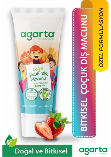 Doğal Diş Macunu 75ML Çocuk (2 Li Set) modelleri