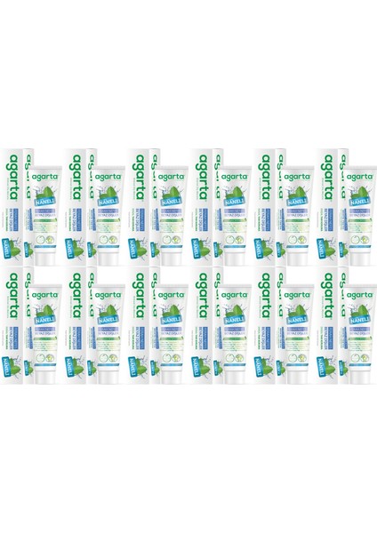 Doğal Diş Macunu 100ML Naneli (12 Li Set)