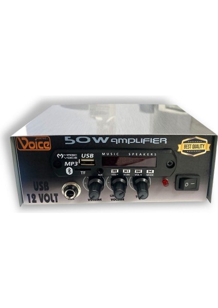 Electroon Voice 50WATT 12VOLT Pazarcı Anfisi USB Girişli Kumandalı fiyatları
