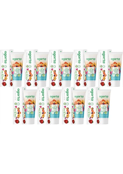 Doğal Diş Macunu 75ML Çocuk (9 Lu Set)