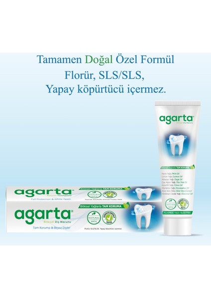Doğal Diş Macunu 100ML Bitki Özlü (3 Lü Set) modelleri