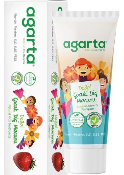 Doğal Diş Macunu 75ML Çocuk (4 Lü Set) fiyatları