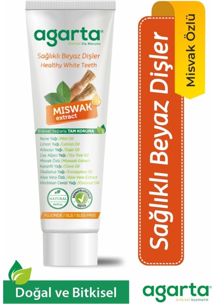 Doğal Diş Macunu 100ML Misvak Özlü fiyatları