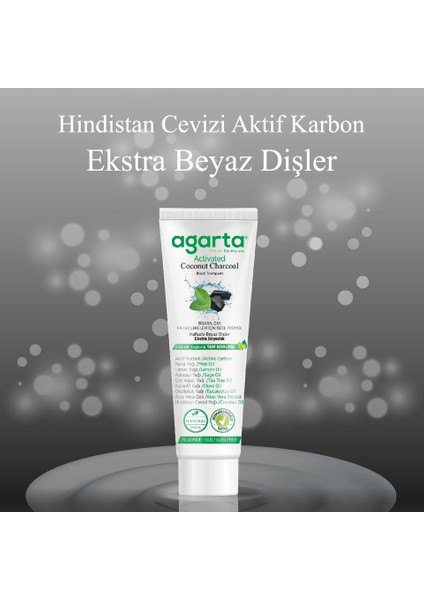 Doğal Diş Macunu 100ML Aktif Karbonlu (4 Lü Set) fırsatları