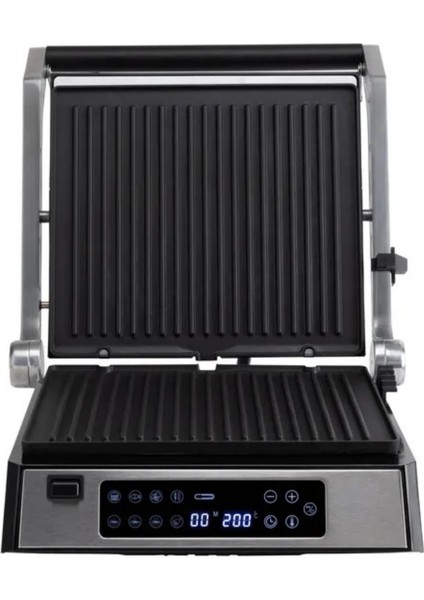 Lxtm-03 2200 Watt Izgara Ve Dijital Tost Makinesi Izgara İçin 180° Açılabilir fiyatları