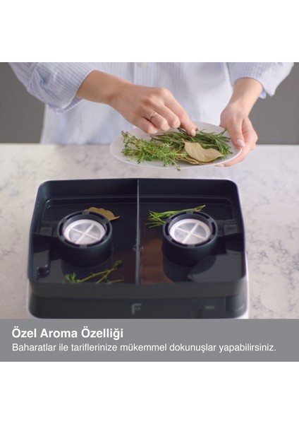 Premium Steam 1800W 18 Litre Buharlı Pişirici