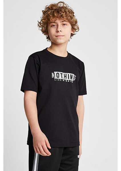 Çocuk Basketbol Kısa Kol T-Shirt 25B-3053