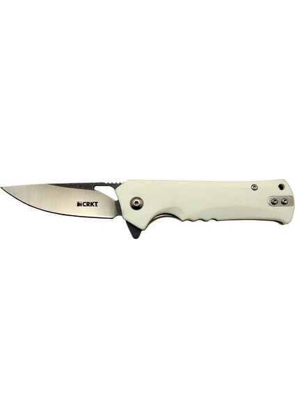 Muskie 202 Awy Beyaz Kamp / Outdoor Çakı 18CM - Yarı Otomatik, Kutulu
