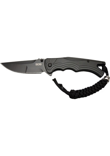 Sog Tighe Fifhter Brt 863BK Siyah Kamp Çakı 21CM - Yarı Otomatik, Ipli