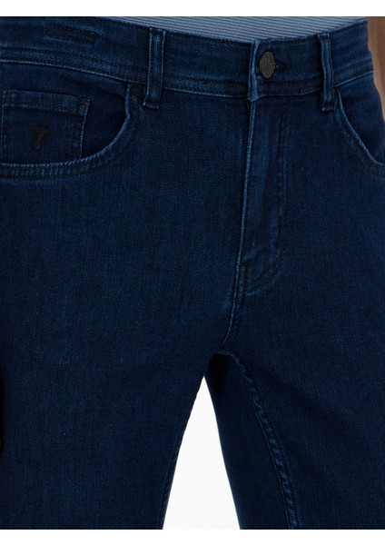 Erkek Açık Lacivert Slim Fit Jean Pantolon 50290518-VR059 indirimleri