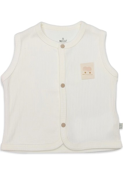 Modal Flying Balloons Bebek Yelek BS18110 Ekru