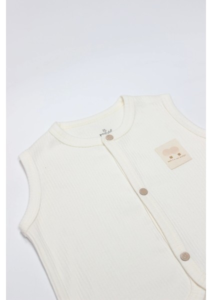 Modal Flying Balloons Bebek Yelek BS18110 Ekru modelleri