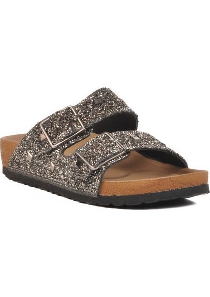 PC-7552 Ortopedik Kadın Taşlı Terlik modelleri