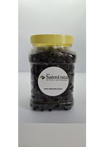 Saimusta Siyah Salamur Zeytin 600 gr