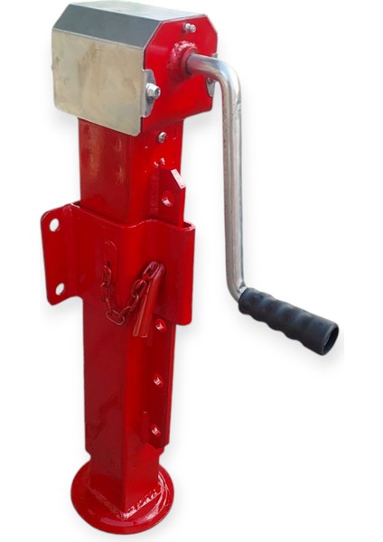 80X80 Şanzımanlı Ayarlı Römork Krikosu – 5 Ton Kapasite