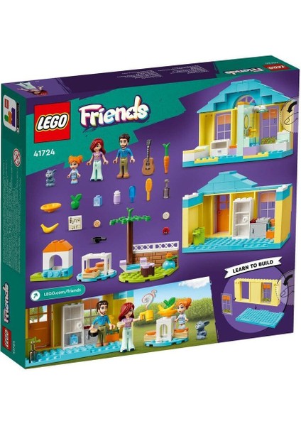 41724 Friends - Paisleyin Evi 185 parça +4 yaş fırsatları