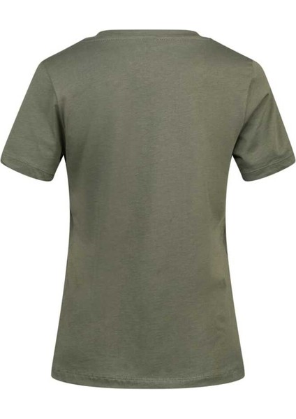 Alone Baskılı V Yaka Kadın T-Shirt 402 fırsatları