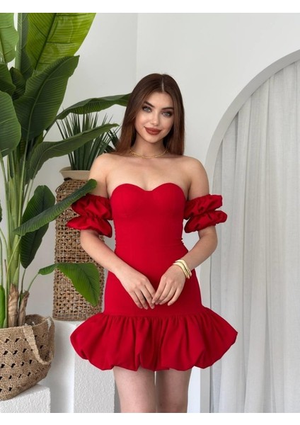 Peyda Straplez Elbise indirimleri