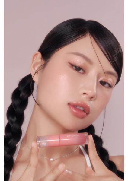 Kalıcı, Pigmentli, Parlak Bitişli Tint PERIPERA Ink Mood Glowy Tint 27 Joking Pink (Tteok Recipe)
