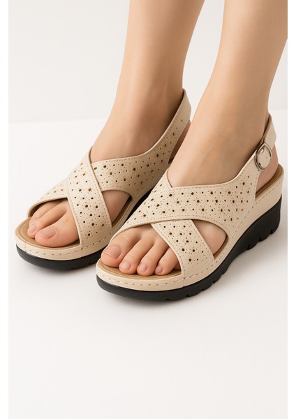 Ortapedik Taban Cırtlı Sandalet Şık Modern Günlük Sandalet modelleri