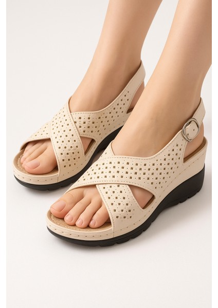 Ortapedik Taban Cırtlı Sandalet Şık Modern Günlük Sandalet fırsatları