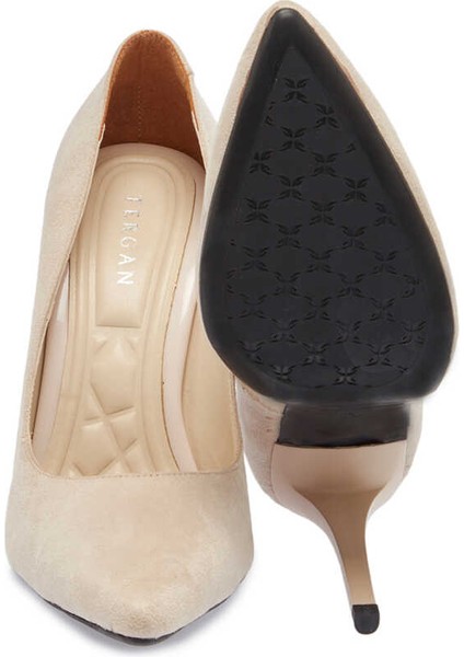 Bej Vegan Kadın Stiletto - K24I1AY67462-R73 fırsatları