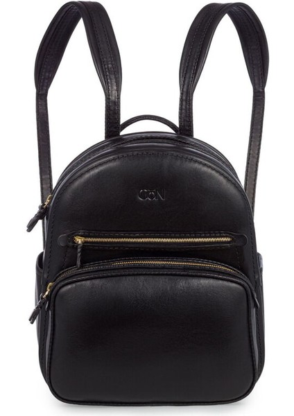 Ramen Siyah Kadın Sırt Çantası 01 121 Ramen