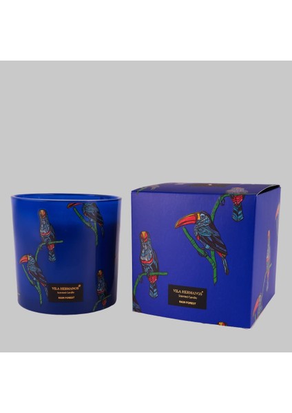 Toucan Raın Forest Candle 650G Mum Standart
