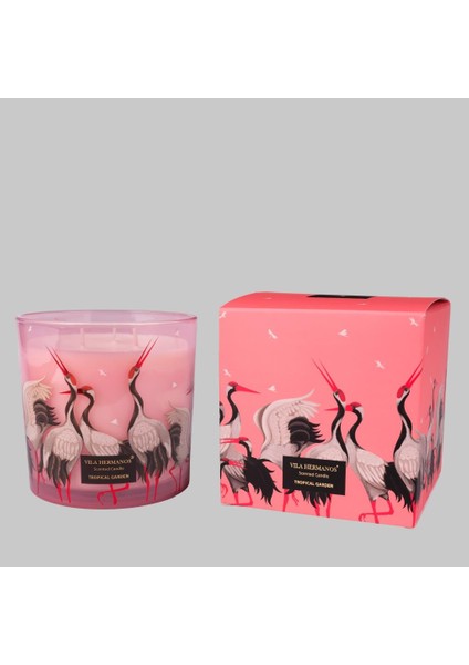 Tropıcal Garden Candle 650GR Mum, Standart