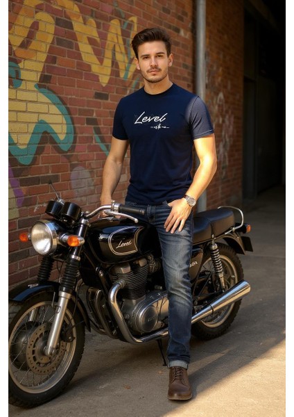 Erkek Nakış Baskılı Yumuşak Pamuklu T-Shirt fırsatları