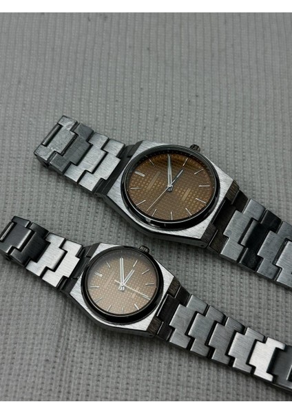 C.p Sun Dial Couple Vintage Wristhwatch