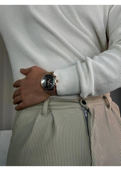Denacci Metal Cord Wristhwatch