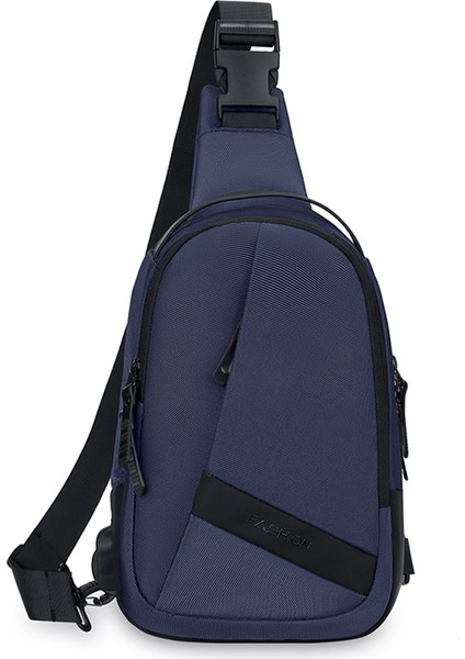 Günlük Kanvas Çanta Moda Çok Yönlü Erkek Çantası Tek Omuz Çapraz Askılı Çanta Trend Erkek Çantası (Yurt Dışından)