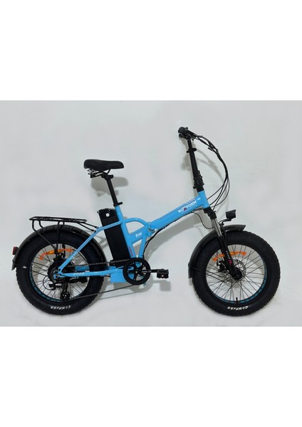 R-200 Elektrikli Katlanabilir Bisiklet 10AH Shimano Altus 20 Inç Şehir Bisikleti