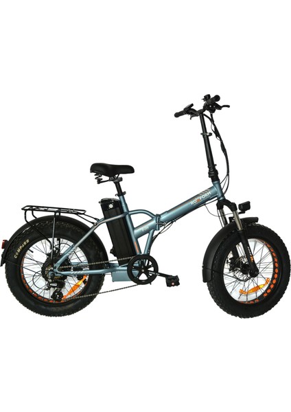 R-200 Elektrikli Katlanabilir Bisiklet 10AH Shimano Altus 20 Inç Şehir Bisikleti