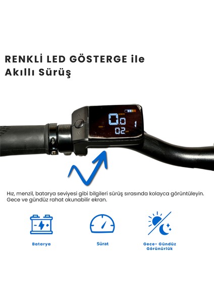 R-200 Elektrikli Katlanabilir Bisiklet 10AH Shimano Altus 20 Inç Şehir Bisikleti