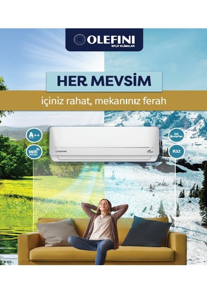 Hitech Dcm 12000 Btu Duvar Tipi Inverter Split Klima A++ ( Montaj Dahil )