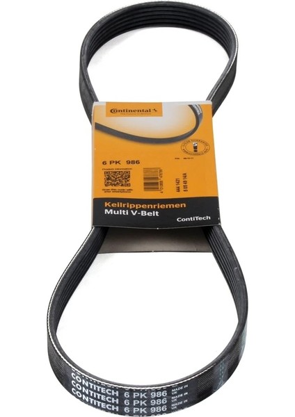 Contınental Bmw F20-F30 116I-316I-320I-320I Ed N13 Motor V Kayışı 6PK986