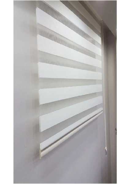 Ekru MZ508 Stor Zebra Perde 190 x 266