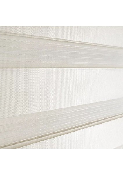 Networkavm Krem Stor Zebra Perde 220 x 273