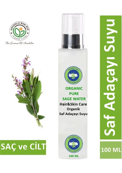 Organik Adaçayı Suyu Tonik ''120 ml''