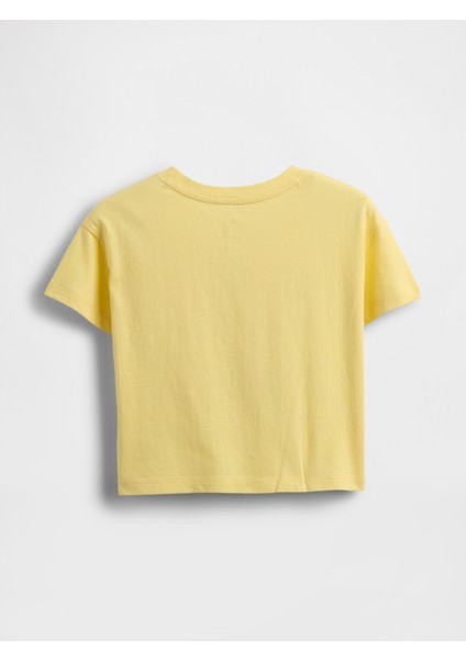 Kız Bebek Sarı Mix & Match Relaxed Grafik T-Shirt fiyatları