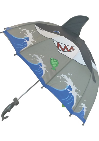 Köpek Balığı Çocuk Şemsiye modelleri