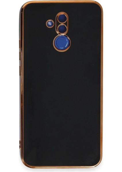 Huawei Mate 20 Lite Kılıf Volet Silikon - Siyah Gnzrz