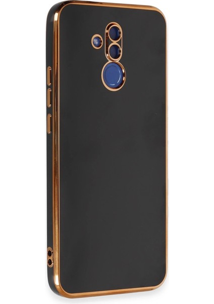 Huawei Mate 20 Lite Kılıf Volet Silikon - Siyah Gnzrz