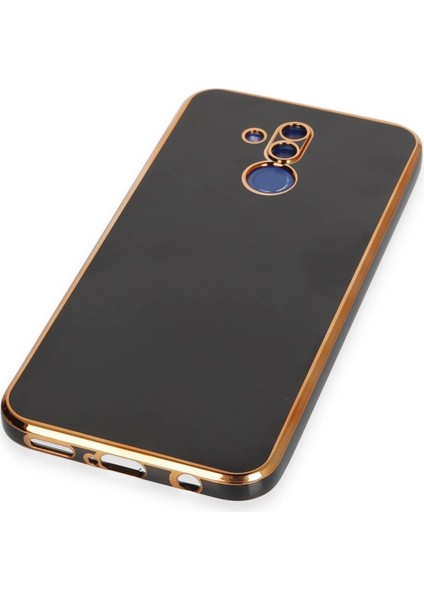 Huawei Mate 20 Lite Kılıf Volet Silikon - Siyah Gnzrz