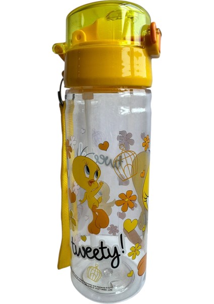 Tweety 500ML Pipetli Matara Kilitli Kapak